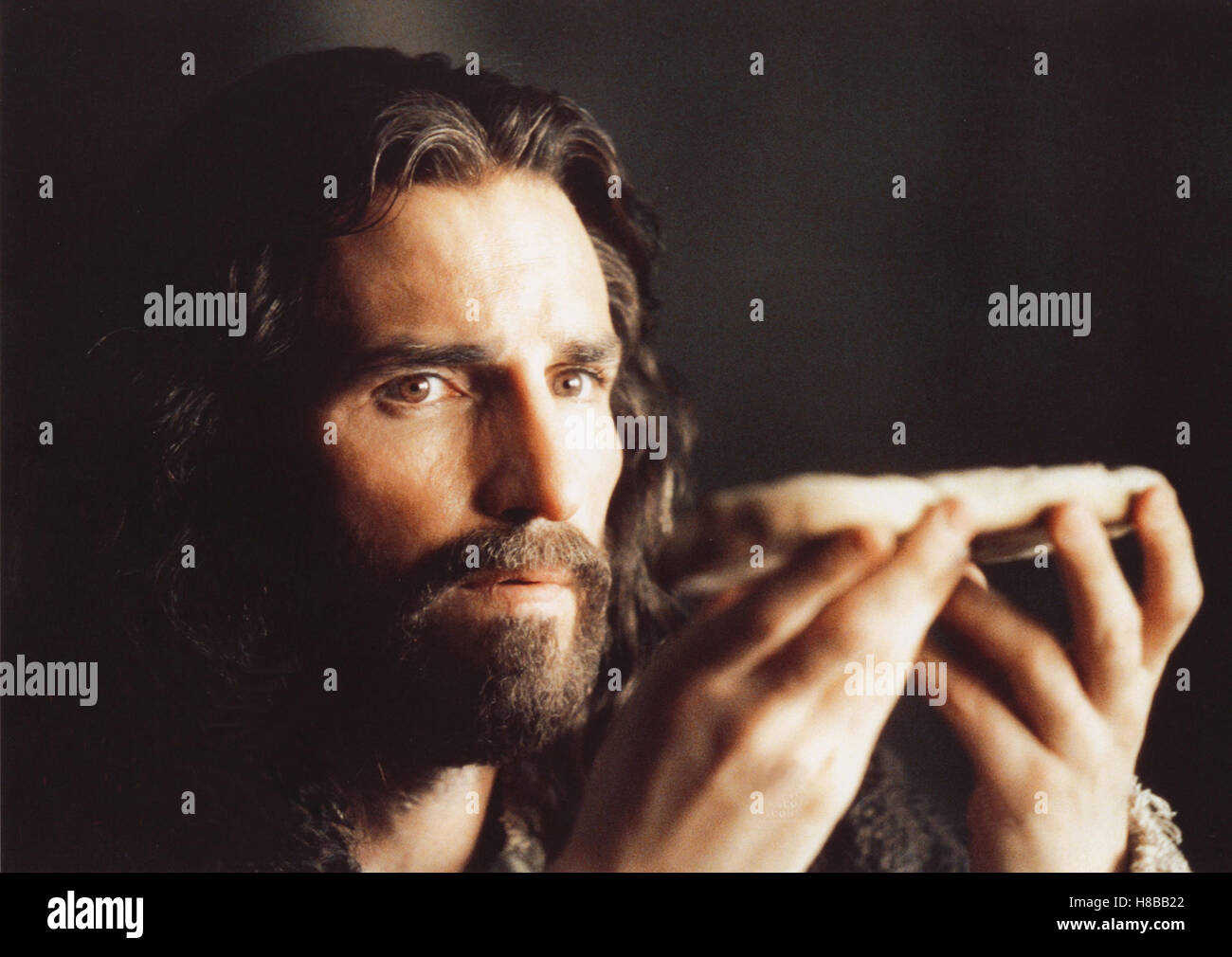 Die Passion Christi, (LA PASSION DU CHRIST) USA 2004, Regie : Mel Gibson, JAMES CAVIEZEL als Jésus, Banque D'Images