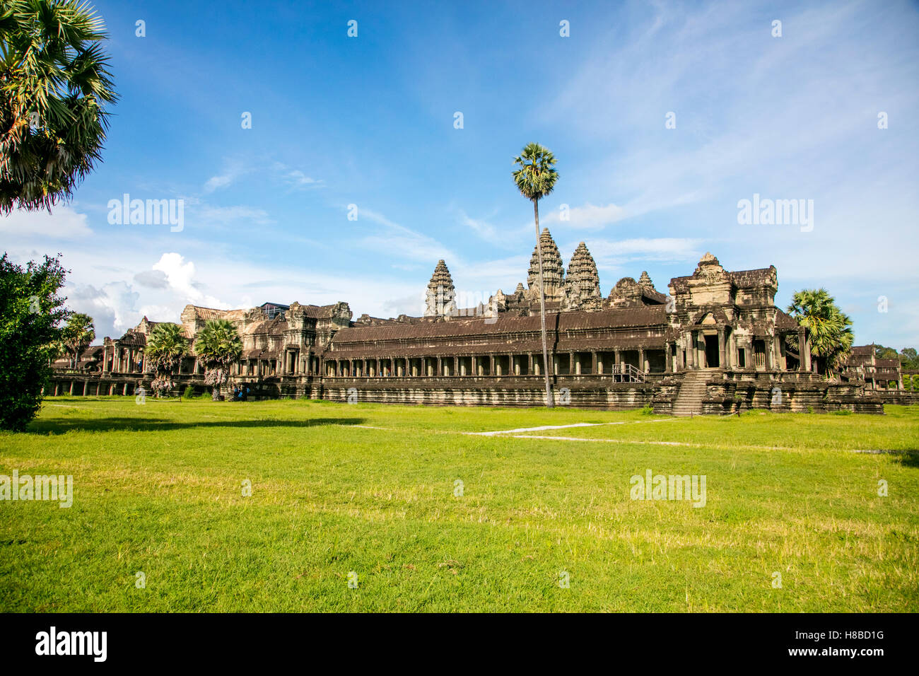 Angkor Wat, Angkor, Cambodge Banque D'Images