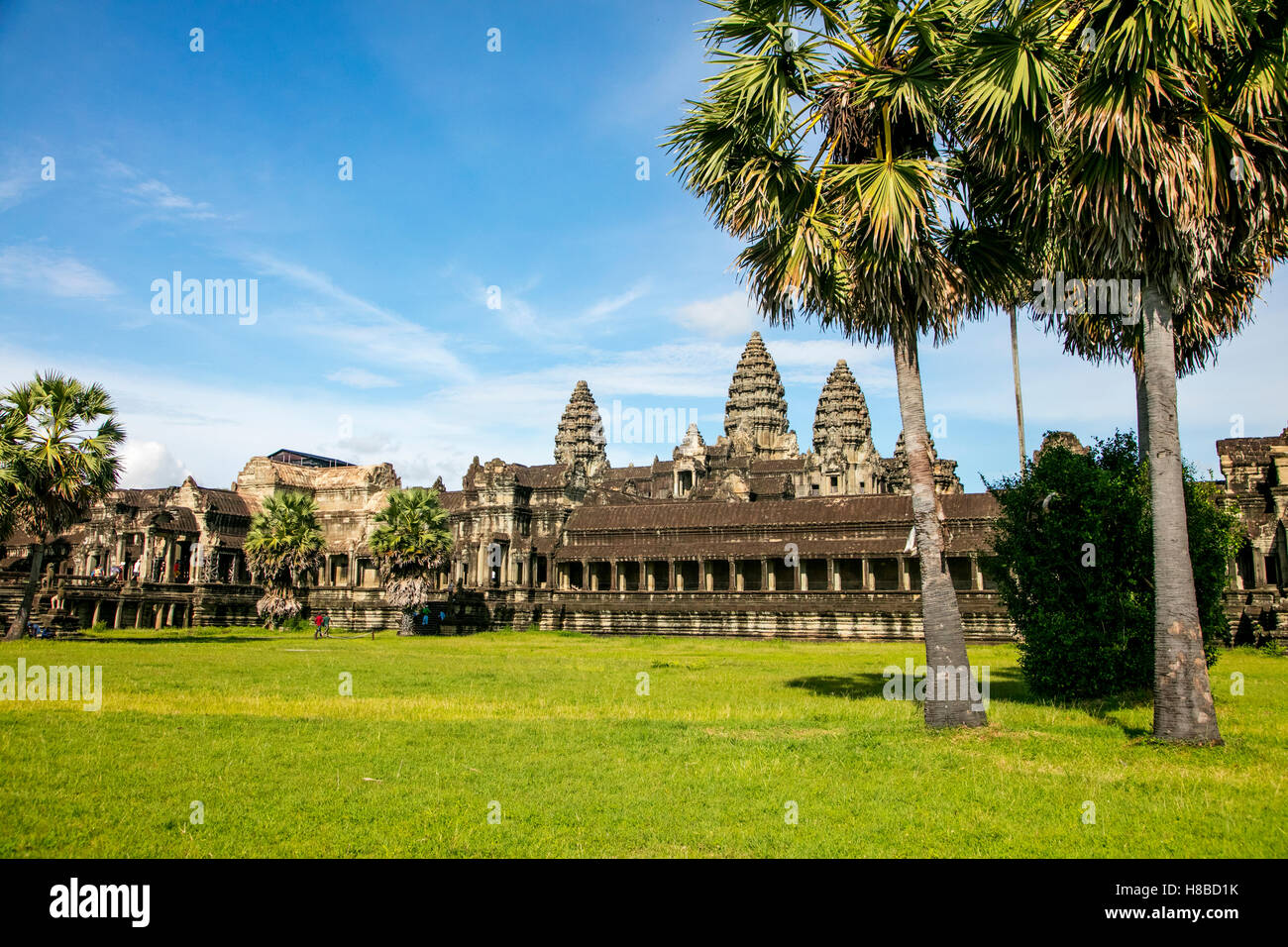 Angkor Wat, Angkor, Cambodge Banque D'Images