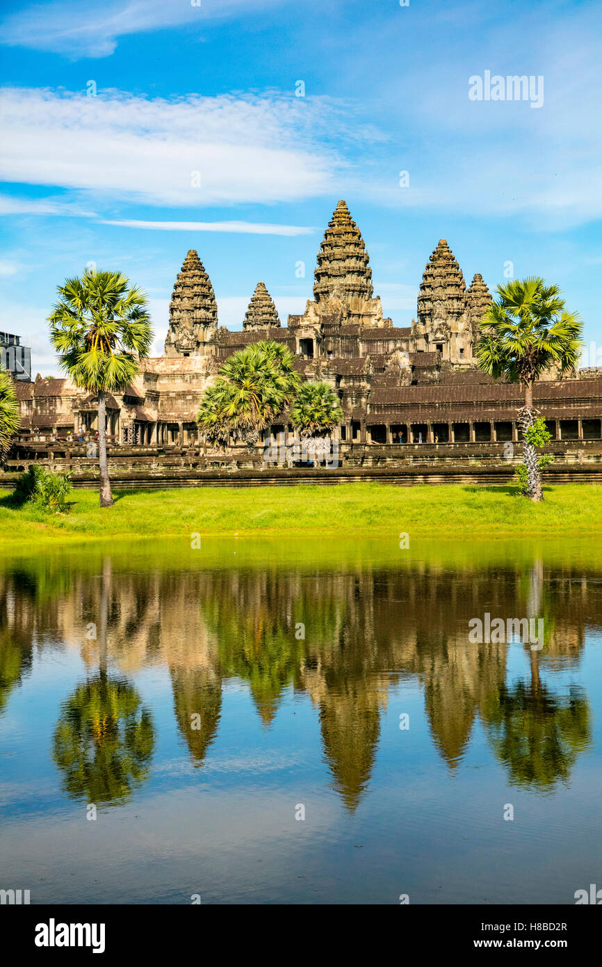 Angkor Wat, Angkor, Cambodge Banque D'Images