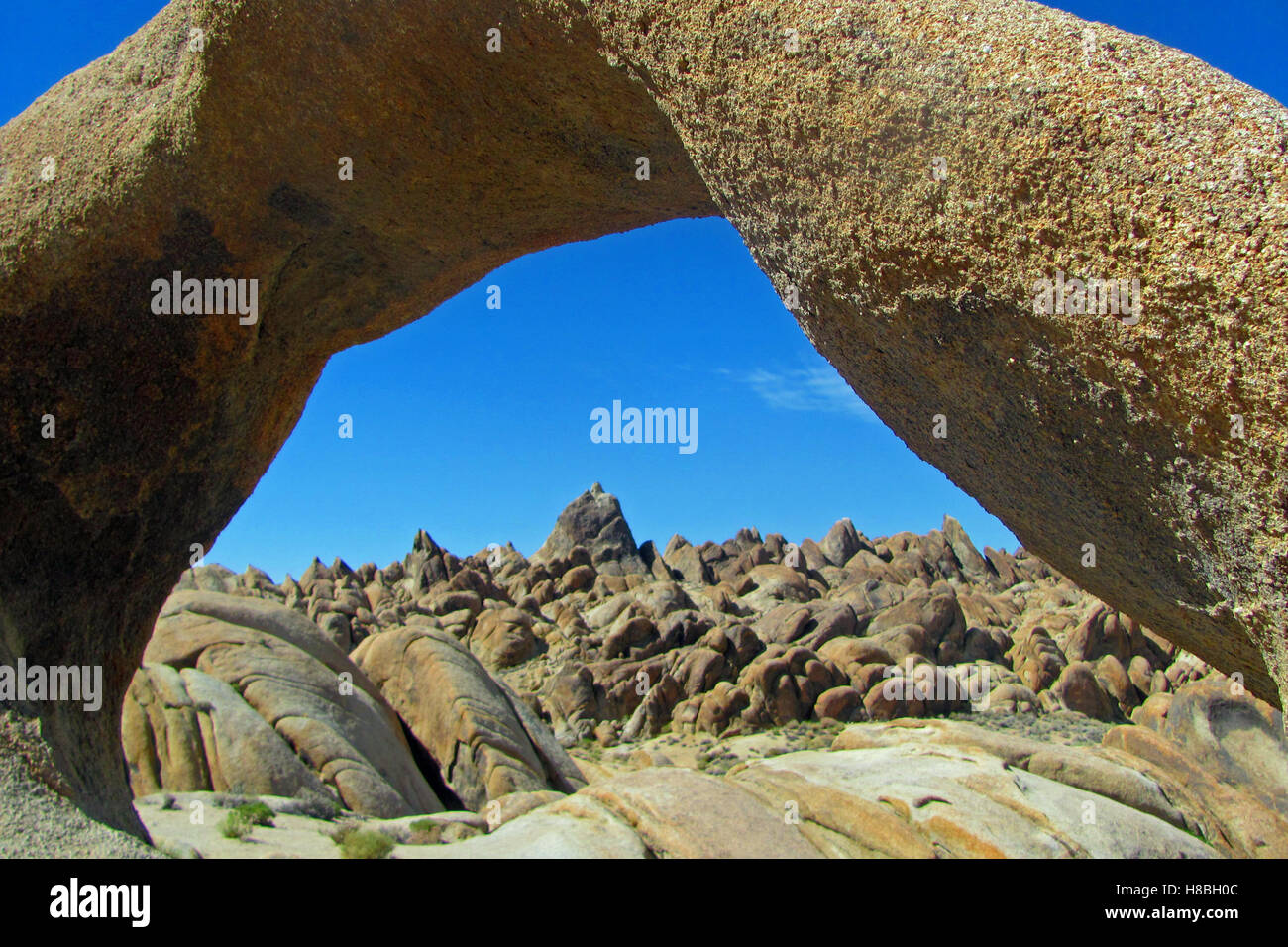 Arch, Alabama Hills, Californie Banque D'Images