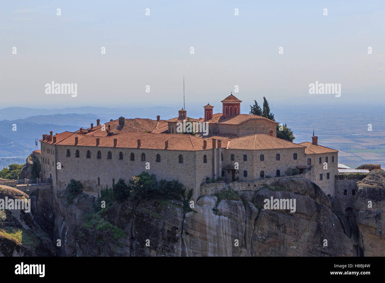 Monastère de St. Stephen Météores, Grèce Banque D'Images