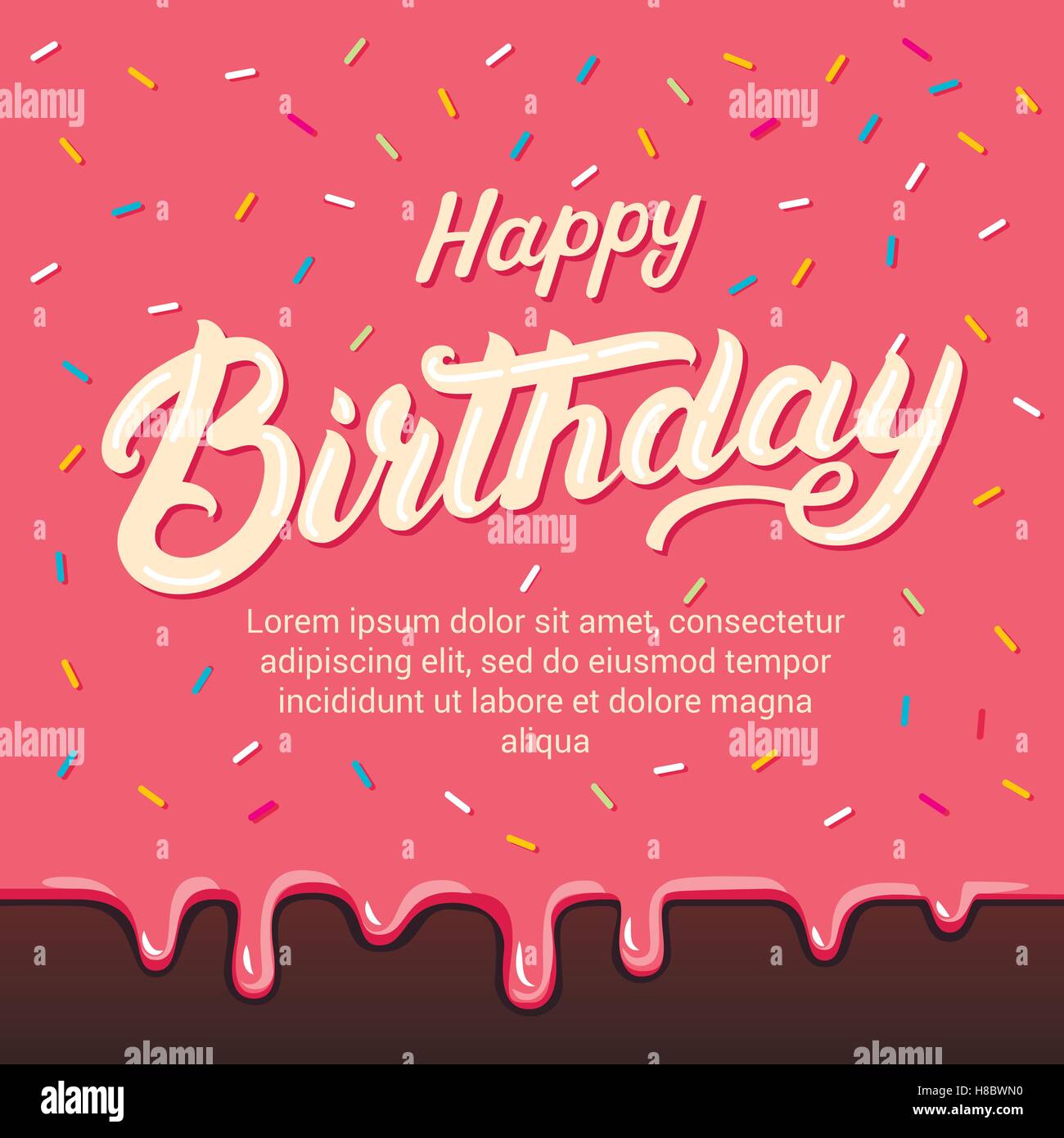 Joyeux Anniversaire Part Written Le Lettrage Sur Fond Colore Donuts Glaze Avec Saupoudrer La Garniture Invitation Et Carte De Vœux T Image Vectorielle Stock Alamy Joyeux Anniversaire Part Written Le Lettrage Sur Fond Colore Donuts Glaze Avec Saupoudrer La Garniture Invitation Et Carte De Vœux T Image Vectorielle Stock Alamy