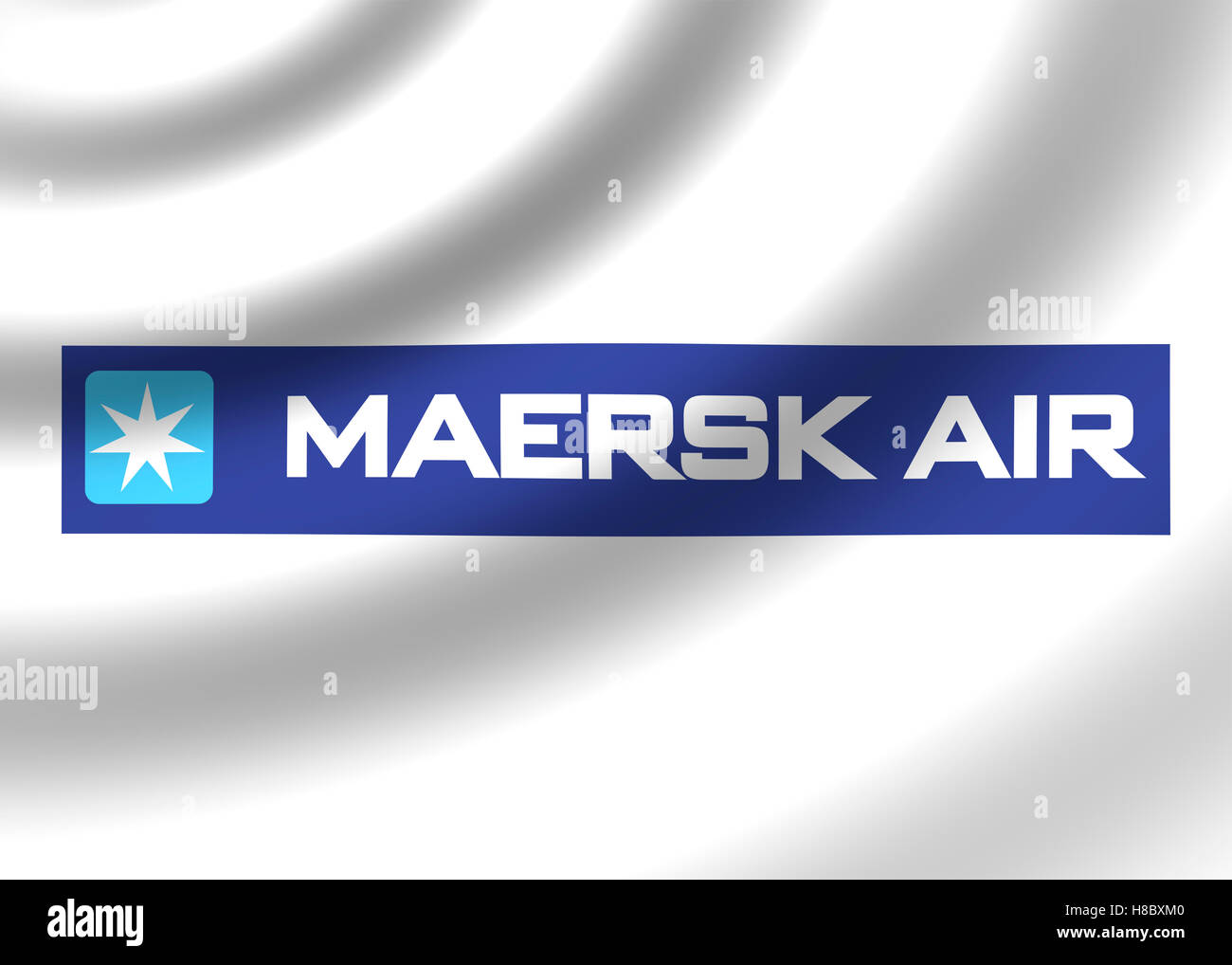 Logo de Maersk Air Airlines Banque D'Images