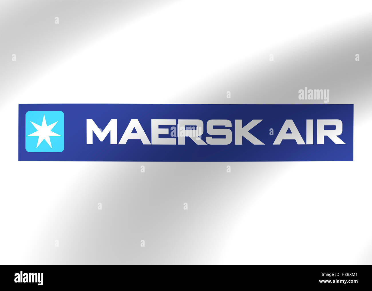 Logo de Maersk Air Airlines Banque D'Images
