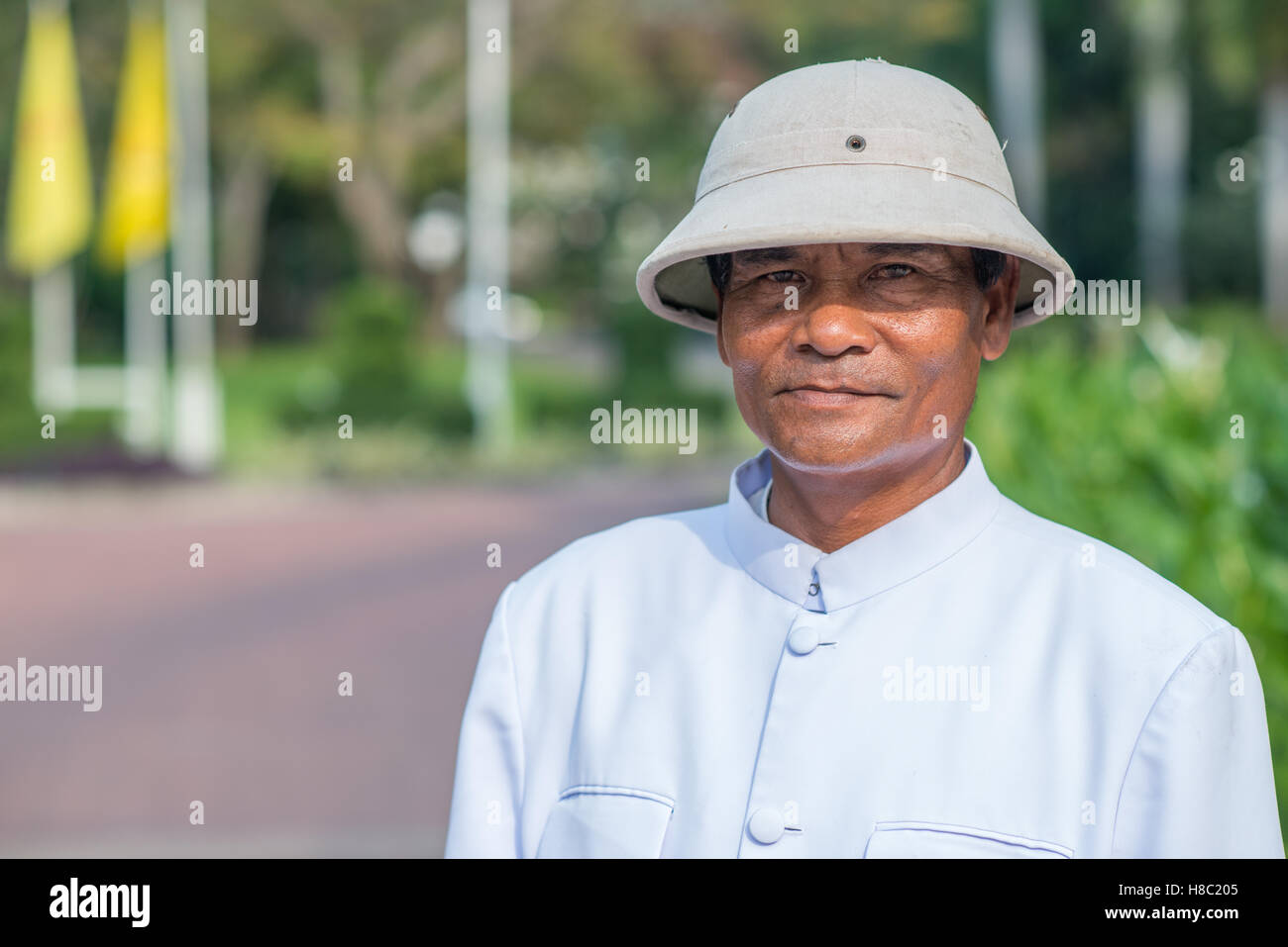 La vie quotidienne des Thaïs à Hua Hin en Thaïlande Banque D'Images