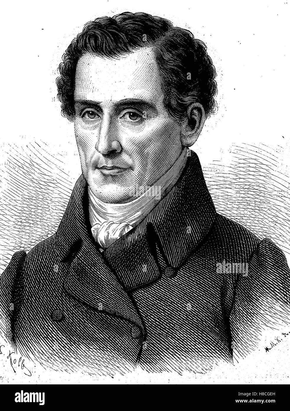 Luigi Cherubini, 8 ou 14 Septembre 1760 - 15 mars 1842, est un compositeur italien qui a passé la majeure partie de sa vie en France, gravure sur bois de 1892 Banque D'Images Luigi Cherubini, 8 ou 14 Septembre 1760 - 15 mars 1842, est un compositeur italien qui a passé la majeure partie de sa vie en France, gravure sur bois de 1892 Banque D'Images