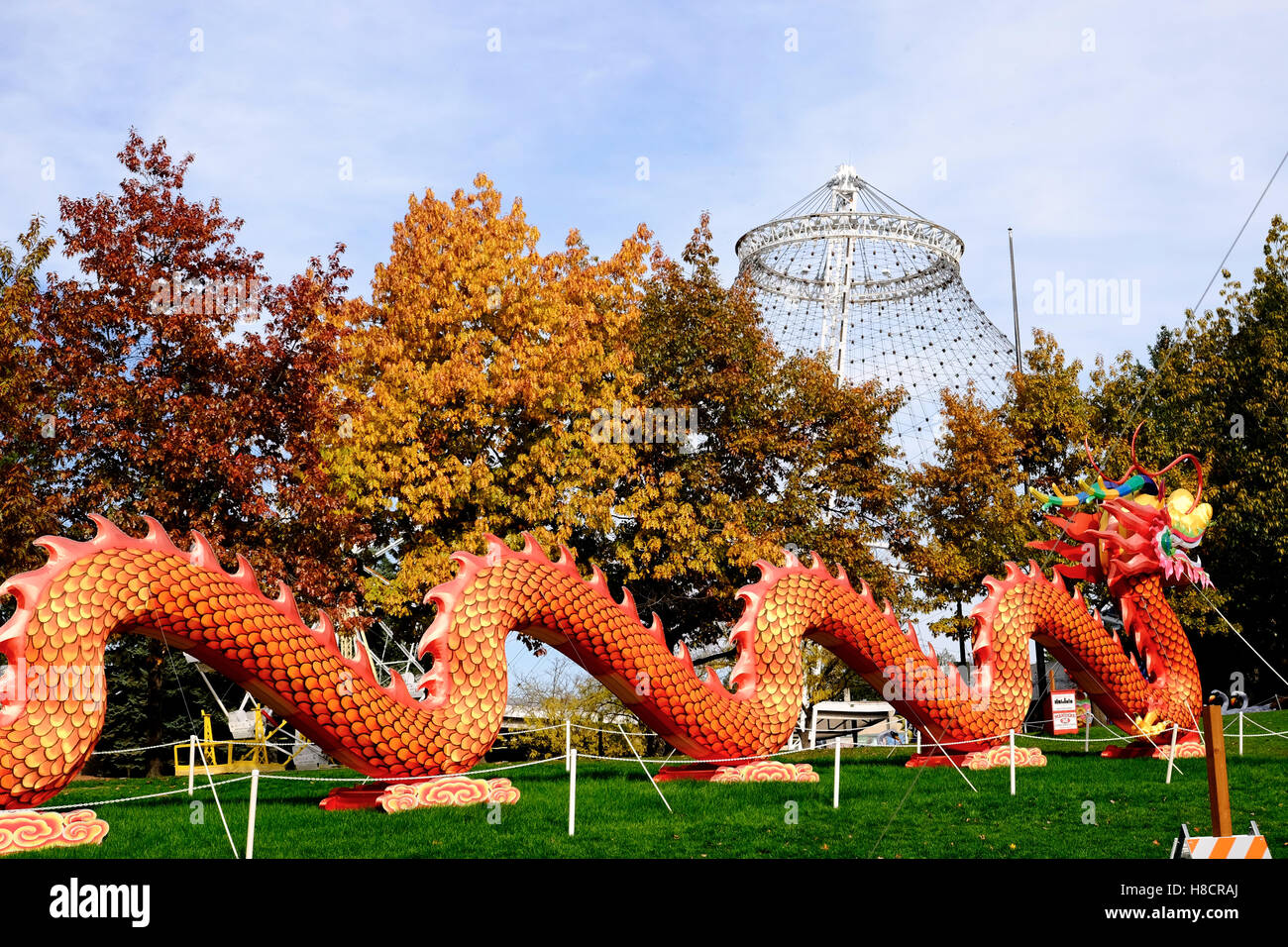 L'Amérique latine au festival chinois du Parc Riverside de Spokane, Washington, USA Banque D'Images