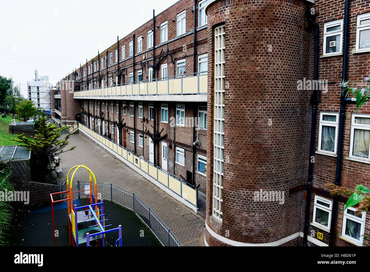 Conseil Brighton appartements Milner Estate UK Banque D'Images