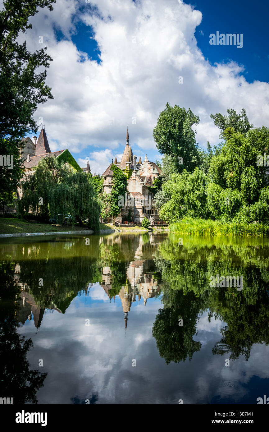 Château Vajdahunyad Banque D'Images