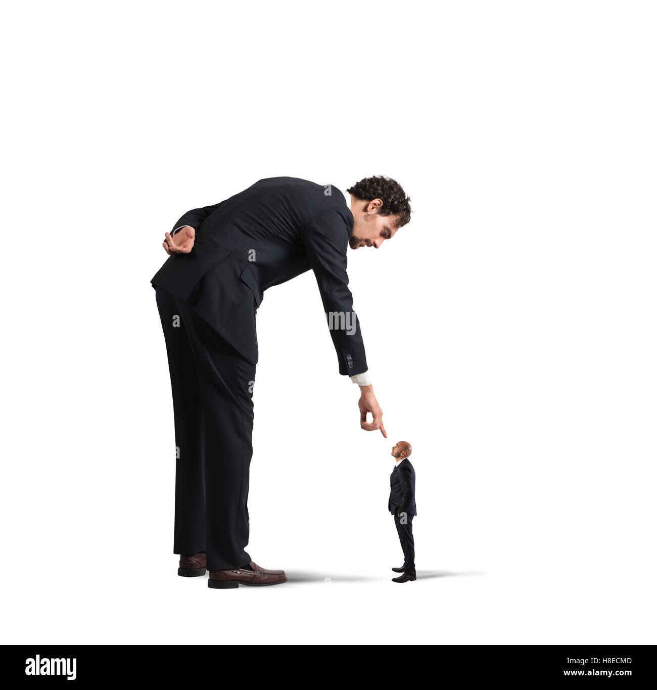 L'humiliation au travail Banque D'Images