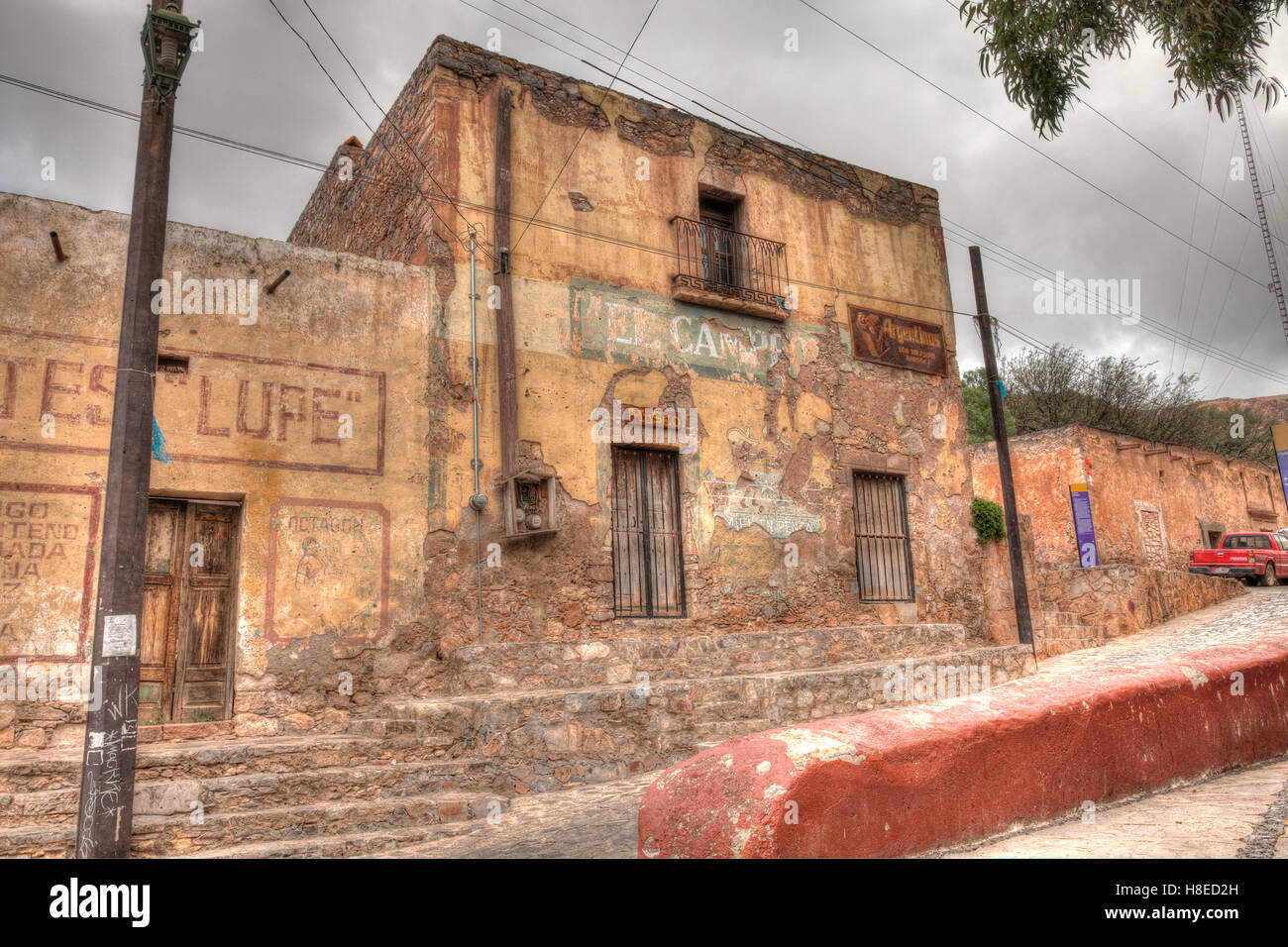 Cerro de San Pedro, Mexique Banque D'Images