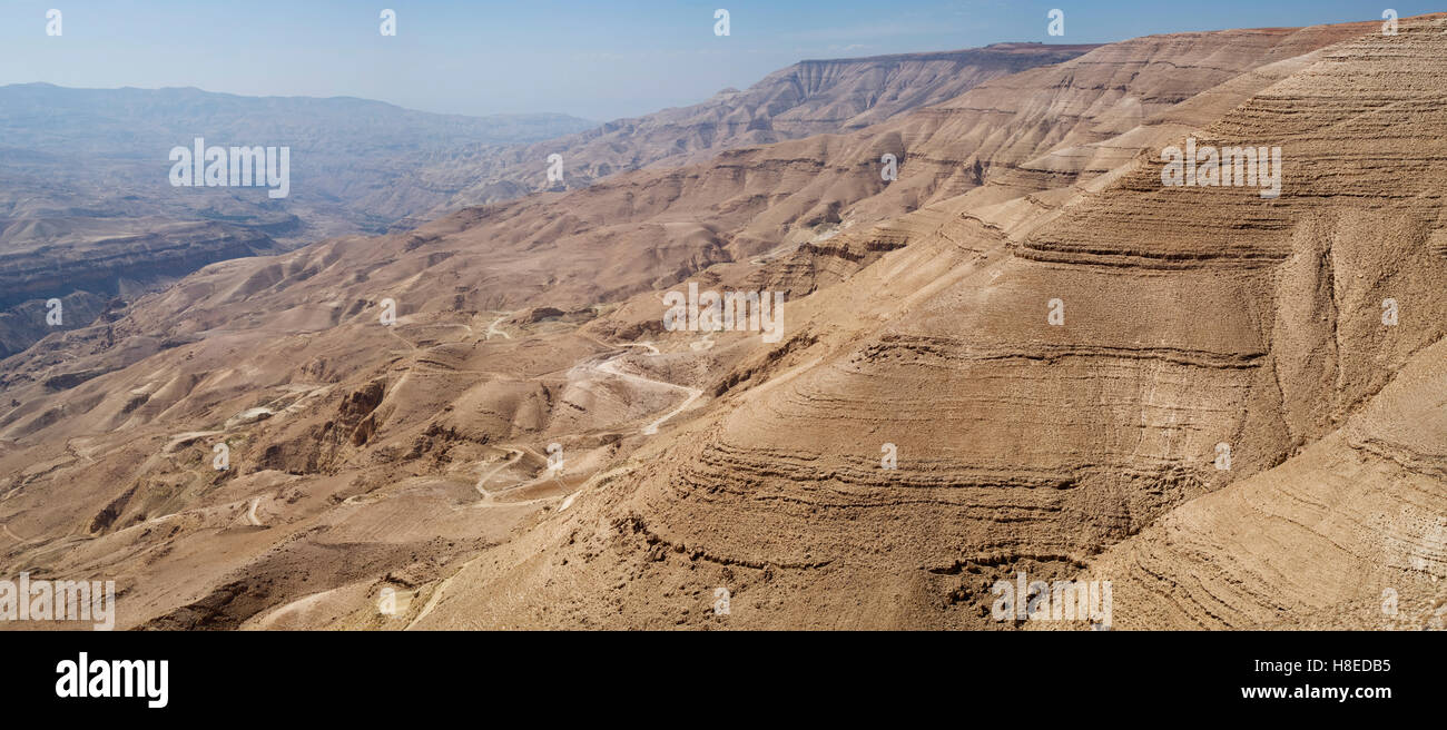 Wadi al Hasa, Karak/Tafilah Province, South Jordan Banque D'Images