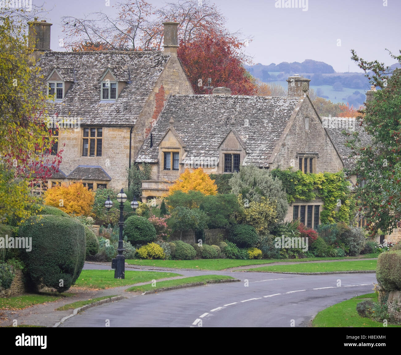 Une beauté exceptionnelle du cotswold,Angleterre au cours de l'automne Banque D'Images