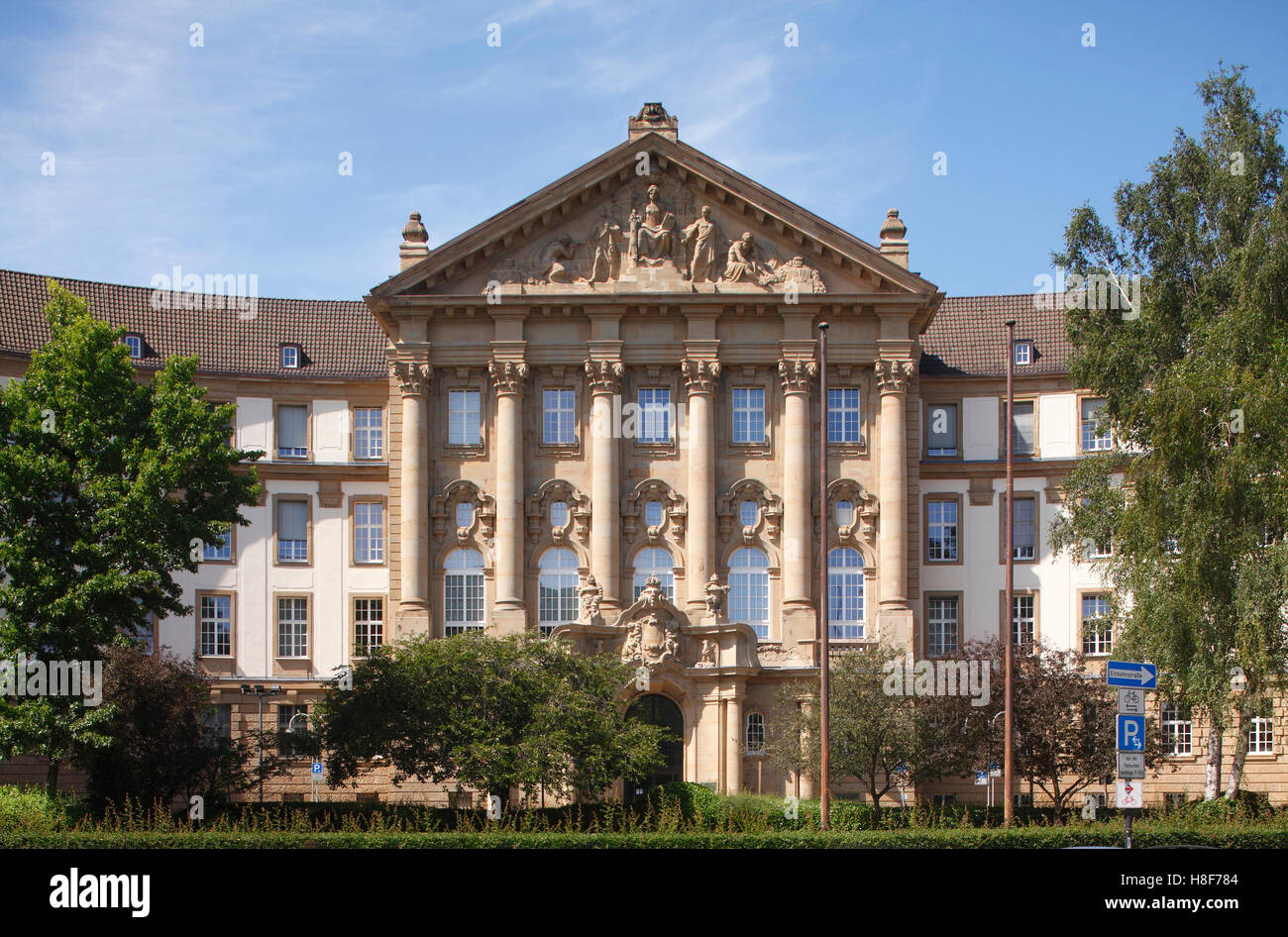 Tribunal régional supérieur, Ministère Public, Cologne, Rhénanie du Nord-Westphalie, Allemagne Banque D'Images