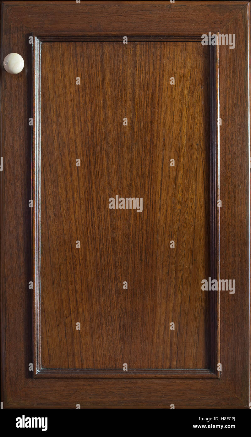 Cadre en bois cuisine avant la porte du cabinet, et la ...