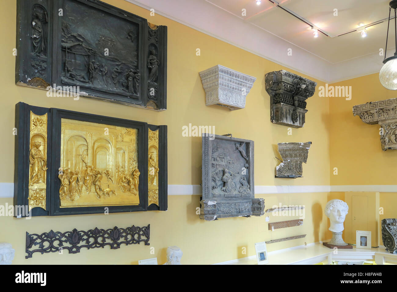 Institut de l'architecture classique et Art Galerie, NYC Banque D'Images