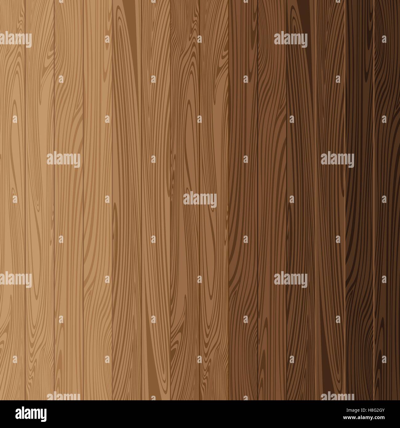 Sol en bois, objet, résumé, panneau, lattes, planches, vecteur, illustration, texture, design, plancher, mur, vide, vintage, vieux, Brown Illustration de Vecteur