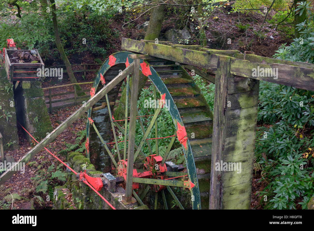Papule Martyn Argile de Chine St Austell Cornwall Banque D'Images