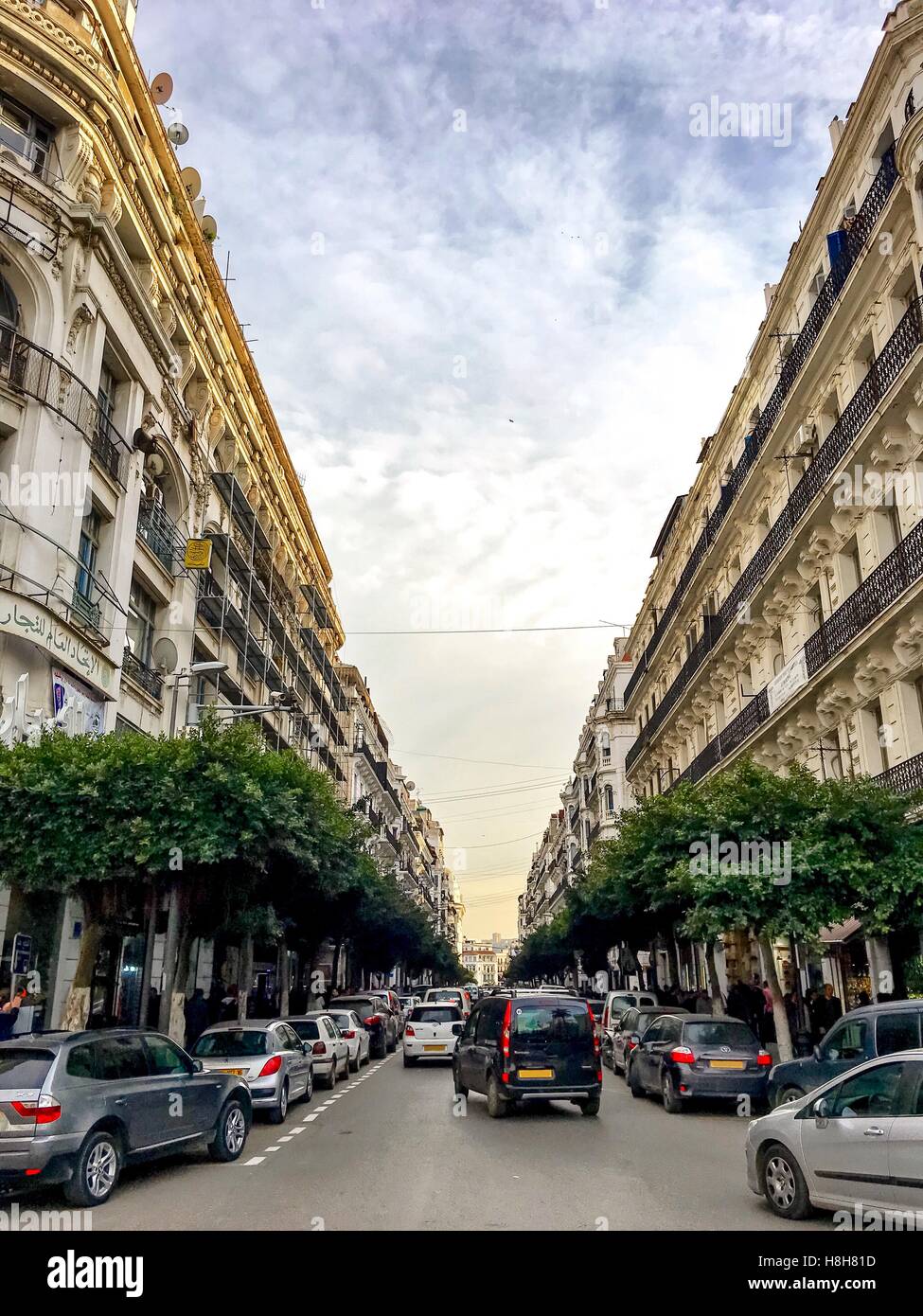 Côté Colonial Français De La Ville De Alger Algérie.ville Moderne A ...