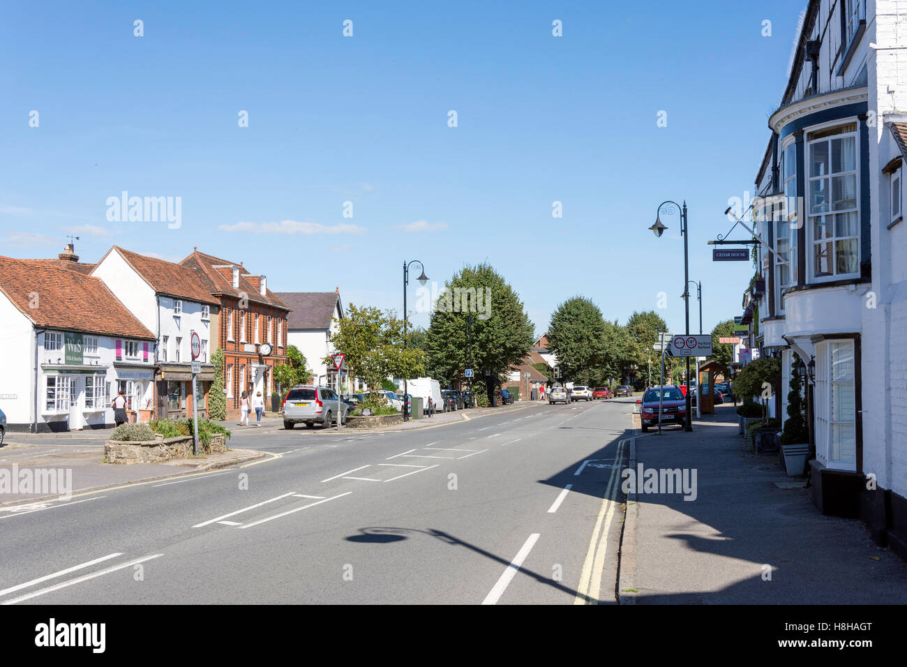 High Street, Ripley, Surrey, Angleterre, Royaume-Uni Banque D'Images