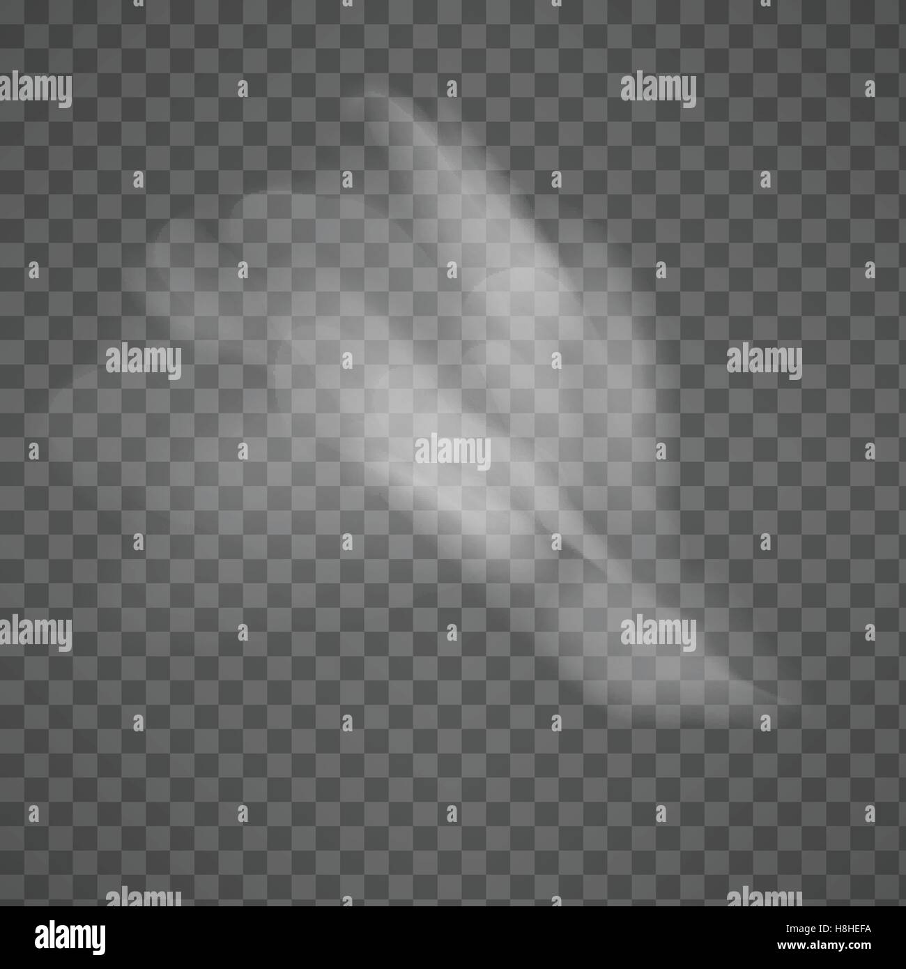 La fumée isolé sur fond transparent - Vector Illustration Illustration de Vecteur