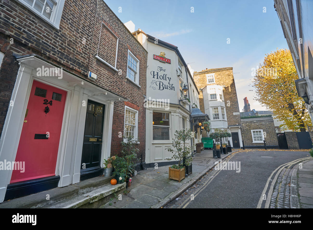 Les scones au Pub, Hampstead Banque D'Images