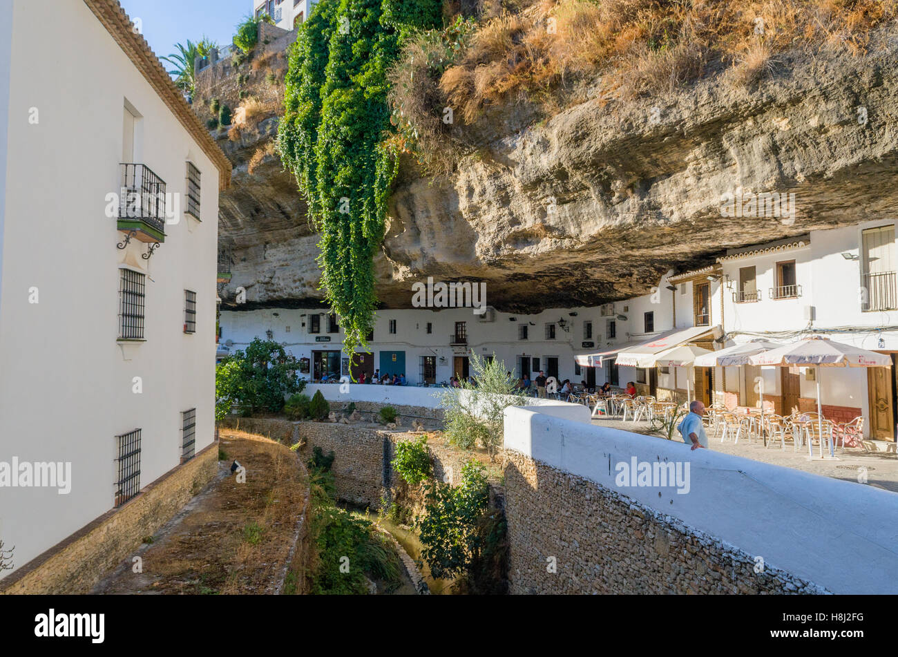 Setenil de las Bodegas Banque D'Images