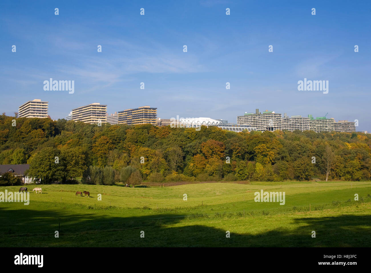 L'Allemagne, la région de la Ruhr, Bochum, l'Université de la Ruhr de Bochum. Banque D'Images