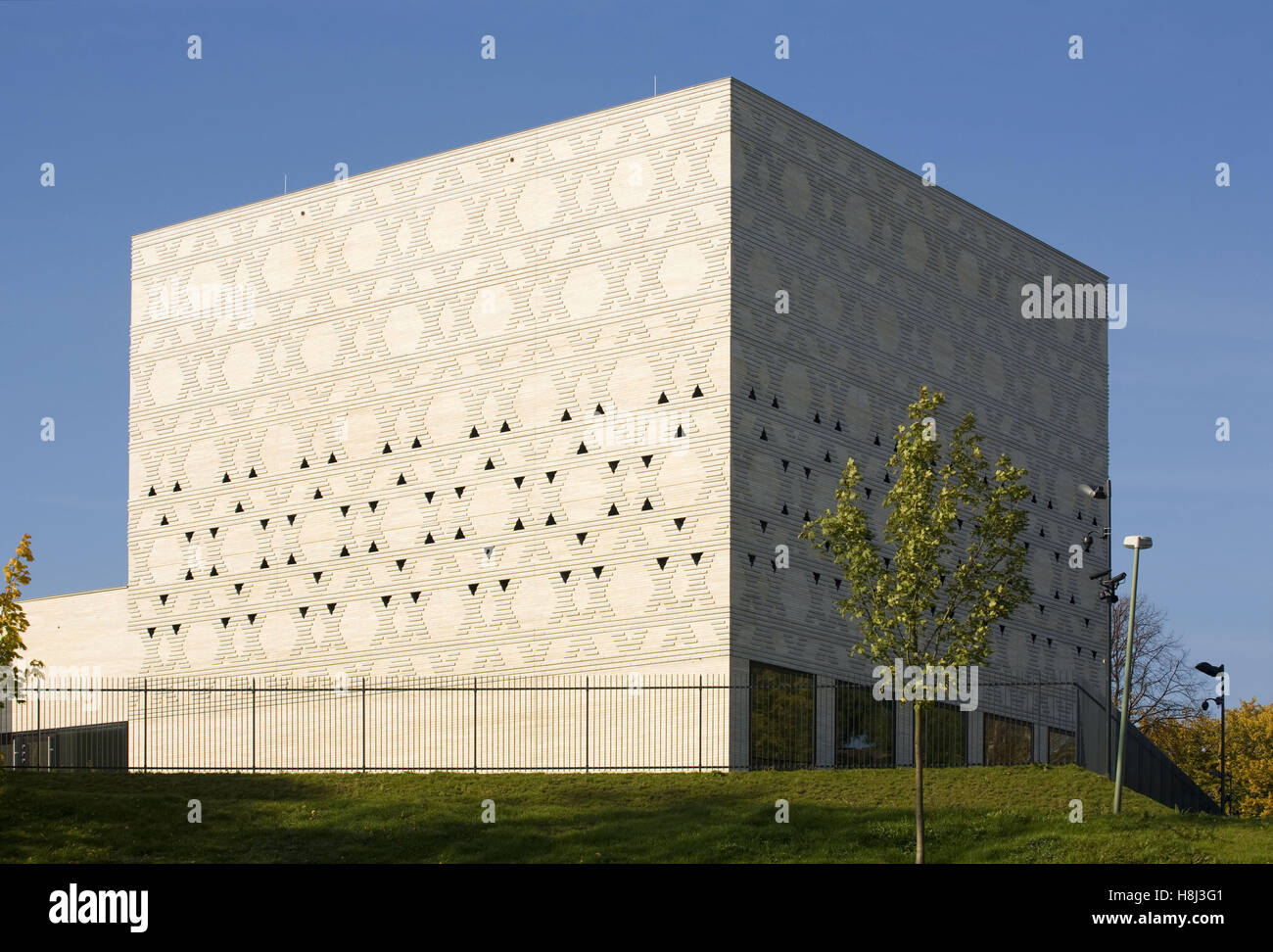 L'Allemagne, la région de la Ruhr, Bochum, la synagogue. Banque D'Images