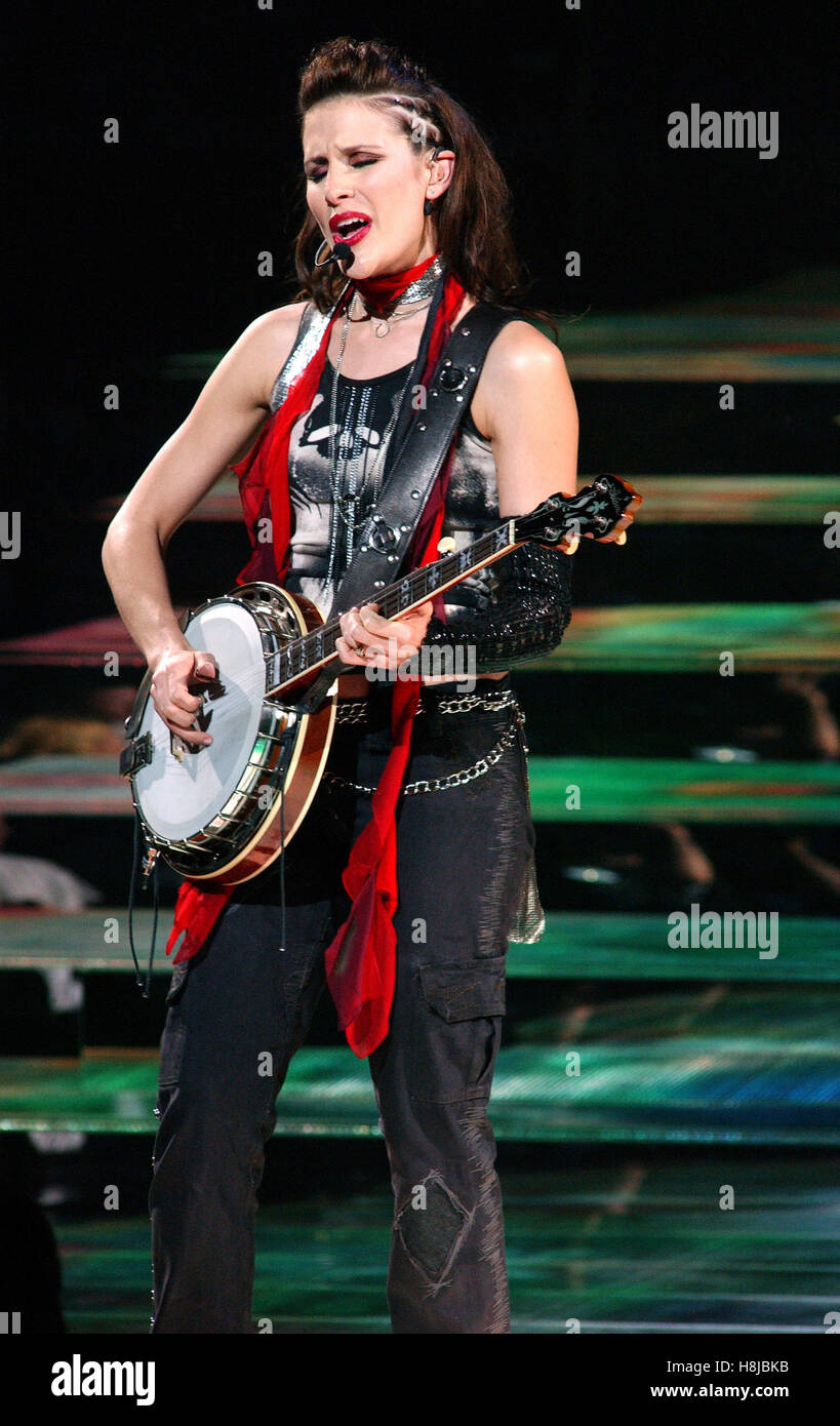 Les Dixie Chicks en live en 2003. © David / MediaPunch Atlas Banque D'Images