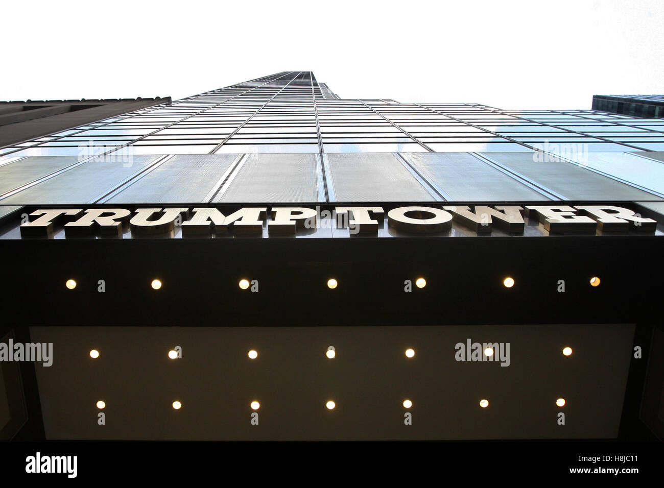 Trump Tower dans le lower Manhattan à New York, NY, le 8 juillet 2013. Banque D'Images