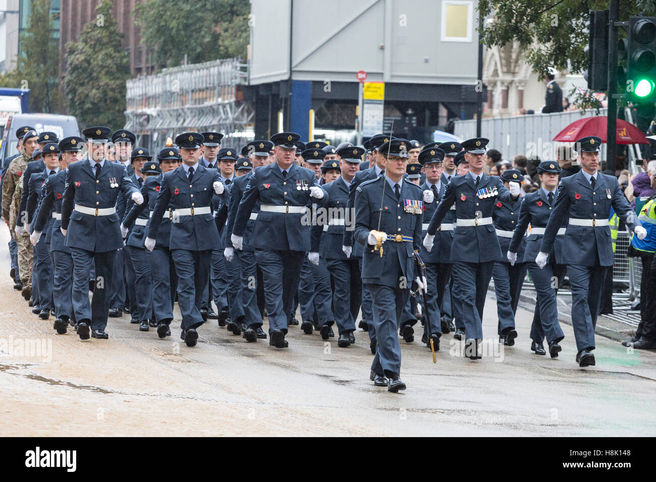 Soldats à la parade, Lord Mayor's Show 2016, Londres, Royaume-Uni Banque D'Images