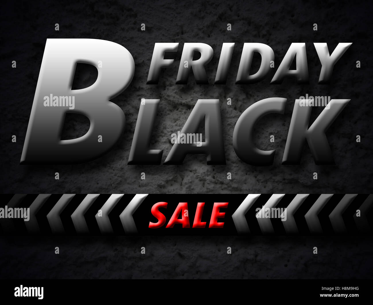 Le vendredi noir vente bannière avec grunge background Banque D'Images