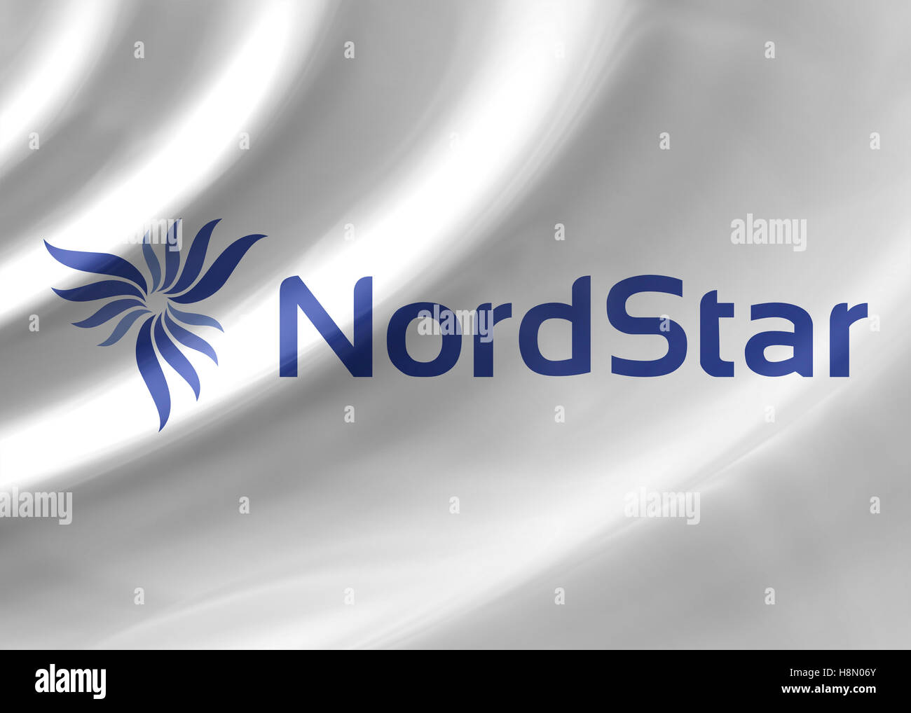 Logo Nord Star Airlines Air Banque D'Images