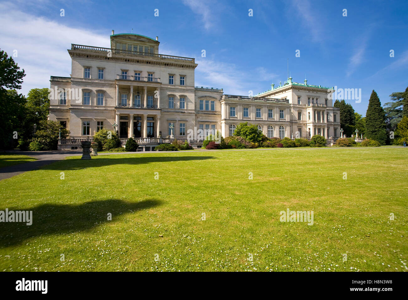 L'Allemagne, la Ruhr, à Essen, l'établissement Villa Huegel, ancien hôtel particulier de la famille de l'industriel Krupp. Europa, Deutschland, Ruhr, Es Banque D'Images