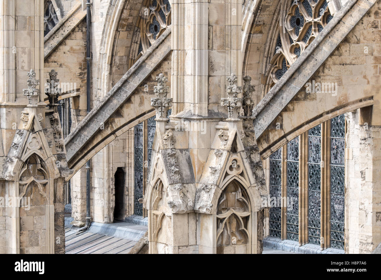 La cathédrale de York de York, Angleterre Banque D'Images