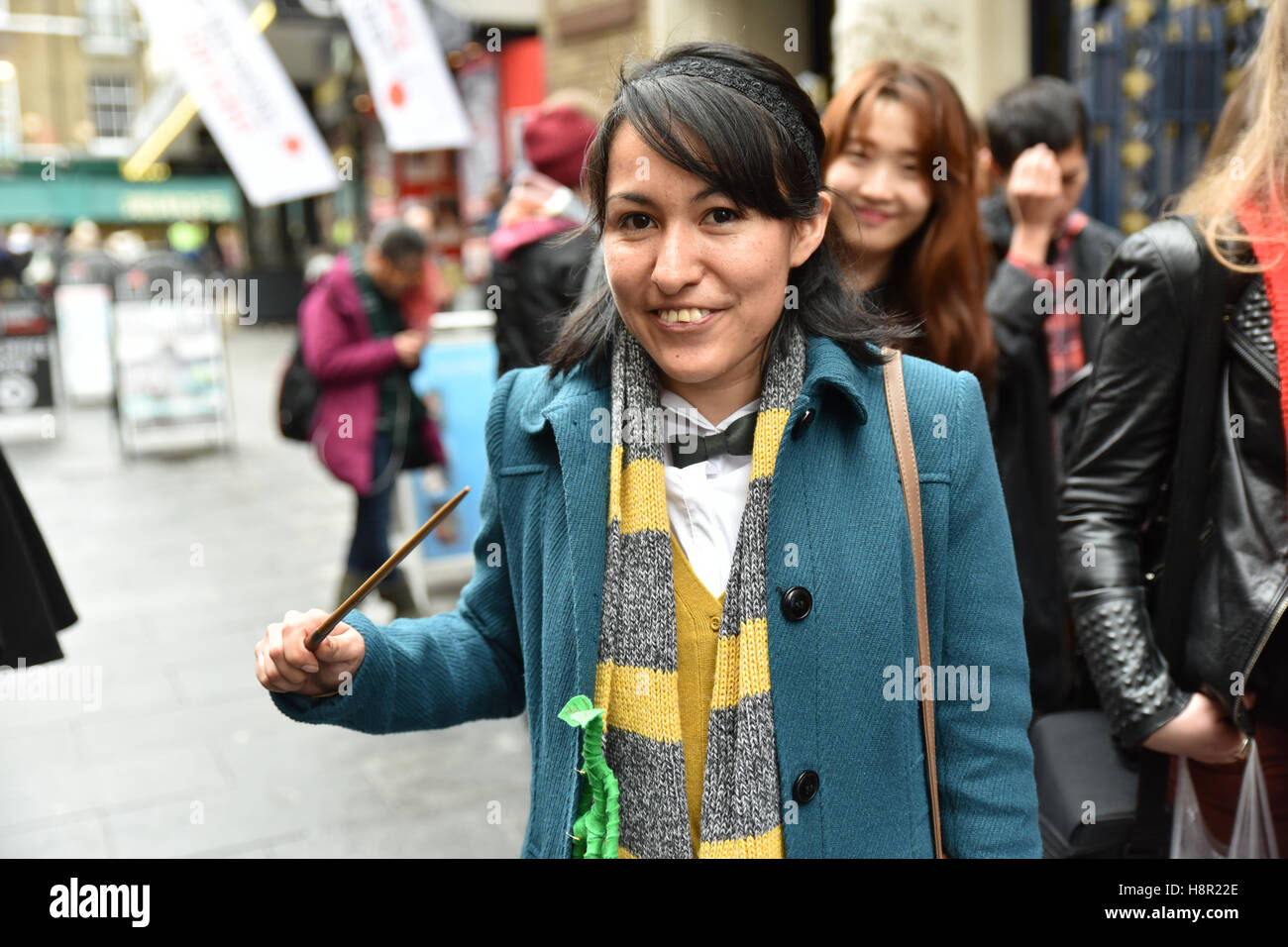 Leicester Square, Londres, Royaume-Uni. 15 novembre 2016. première du film Animaux Fantastiques. Banque D'Images