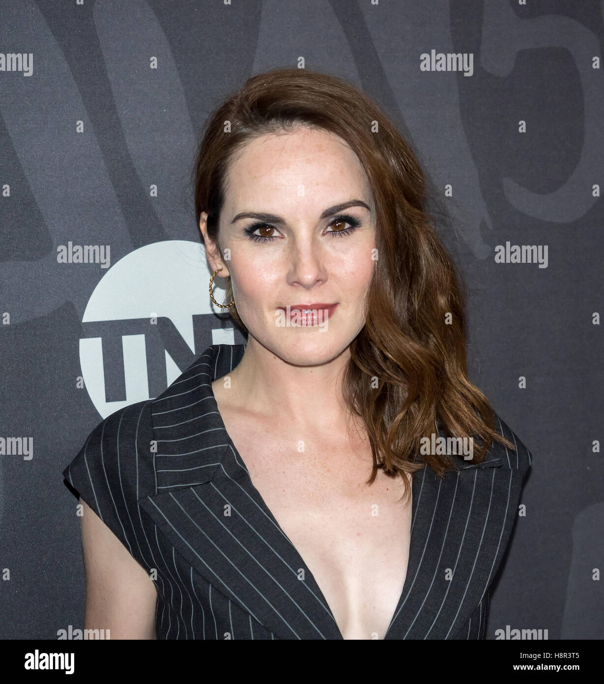 New York, USA. 14Th Nov, 2016. L'actrice Michelle Dockery occupe le bon comportement de TNT Premiere Manifestation à l'Hôtel Roxy, Manhattan Crédit : Sam Aronov/Alamy Live News Banque D'Images
