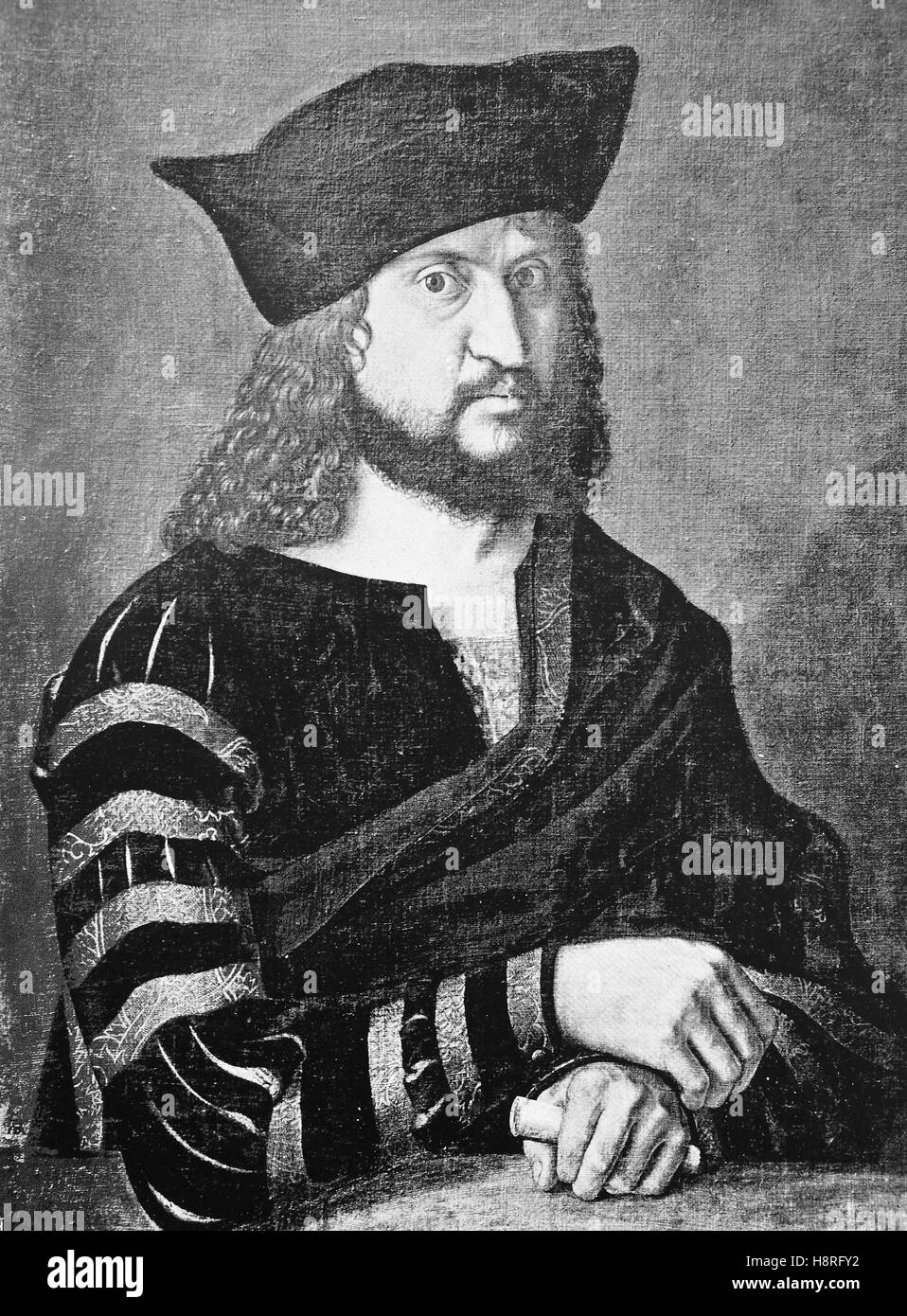 Frederick III., également connu sous le nom de Frédéric le Sage, Friedrich der Weise, fut Électeur de Saxe Banque D'Images