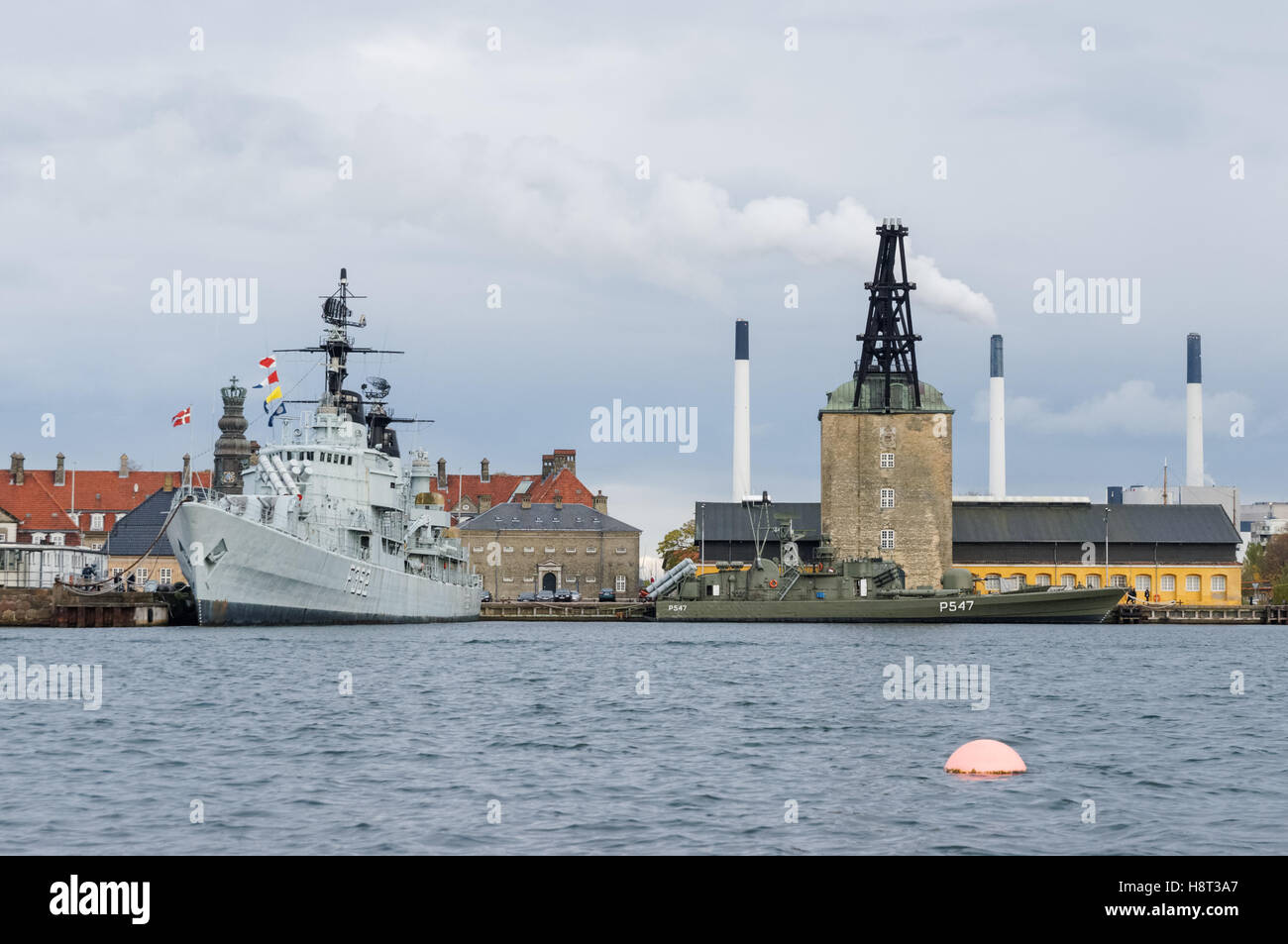 Le Musée de la Marine royale danoise à Copenhague, Danemark Banque D'Images