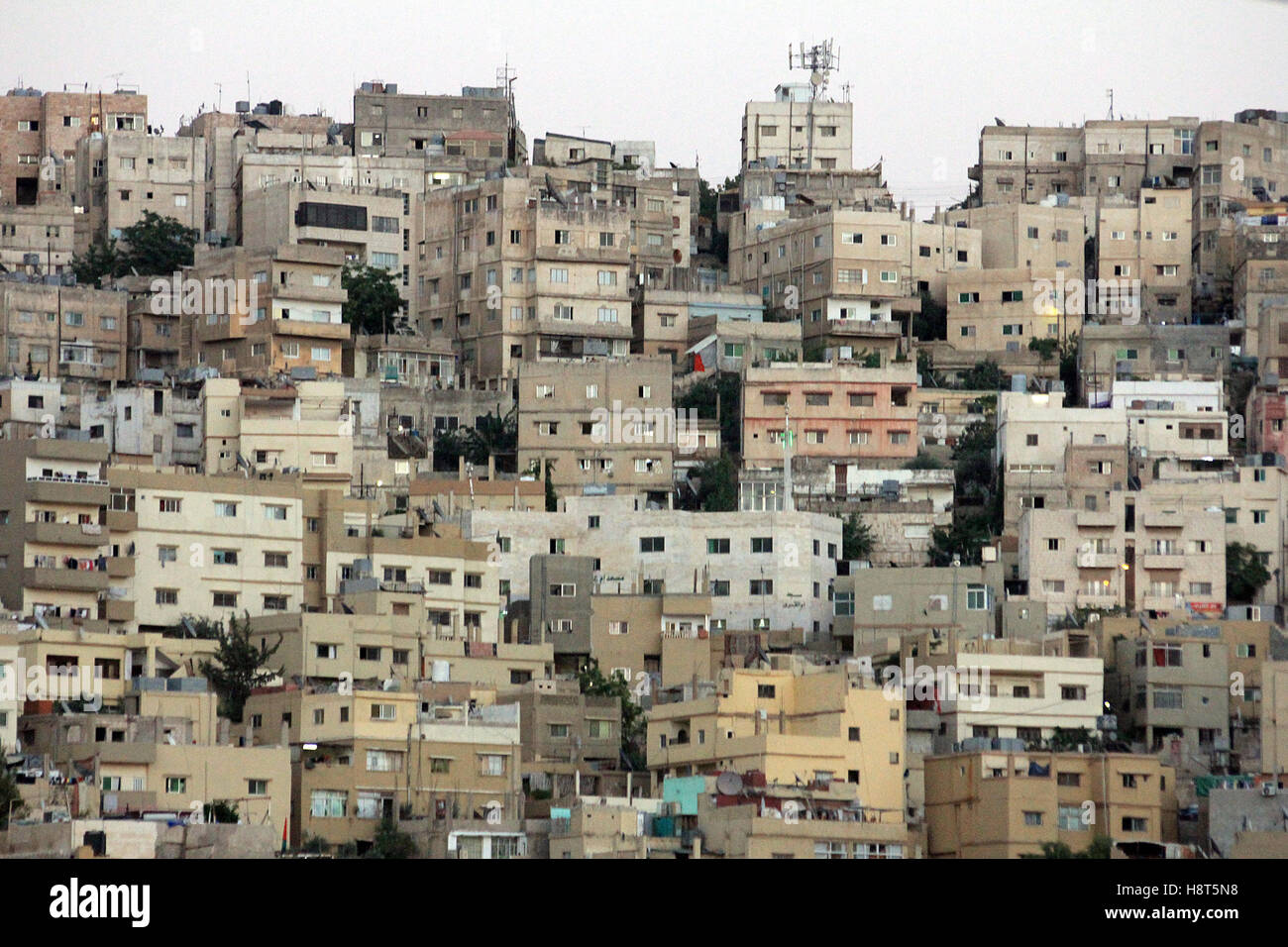 Capitale de la JORDANIE - Amman. Banque D'Images