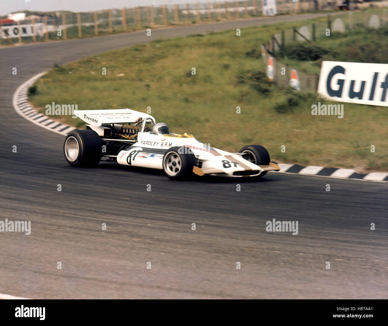 1971 DUTCH GP RODRIGUEZ BRM P160 Banque D'Images