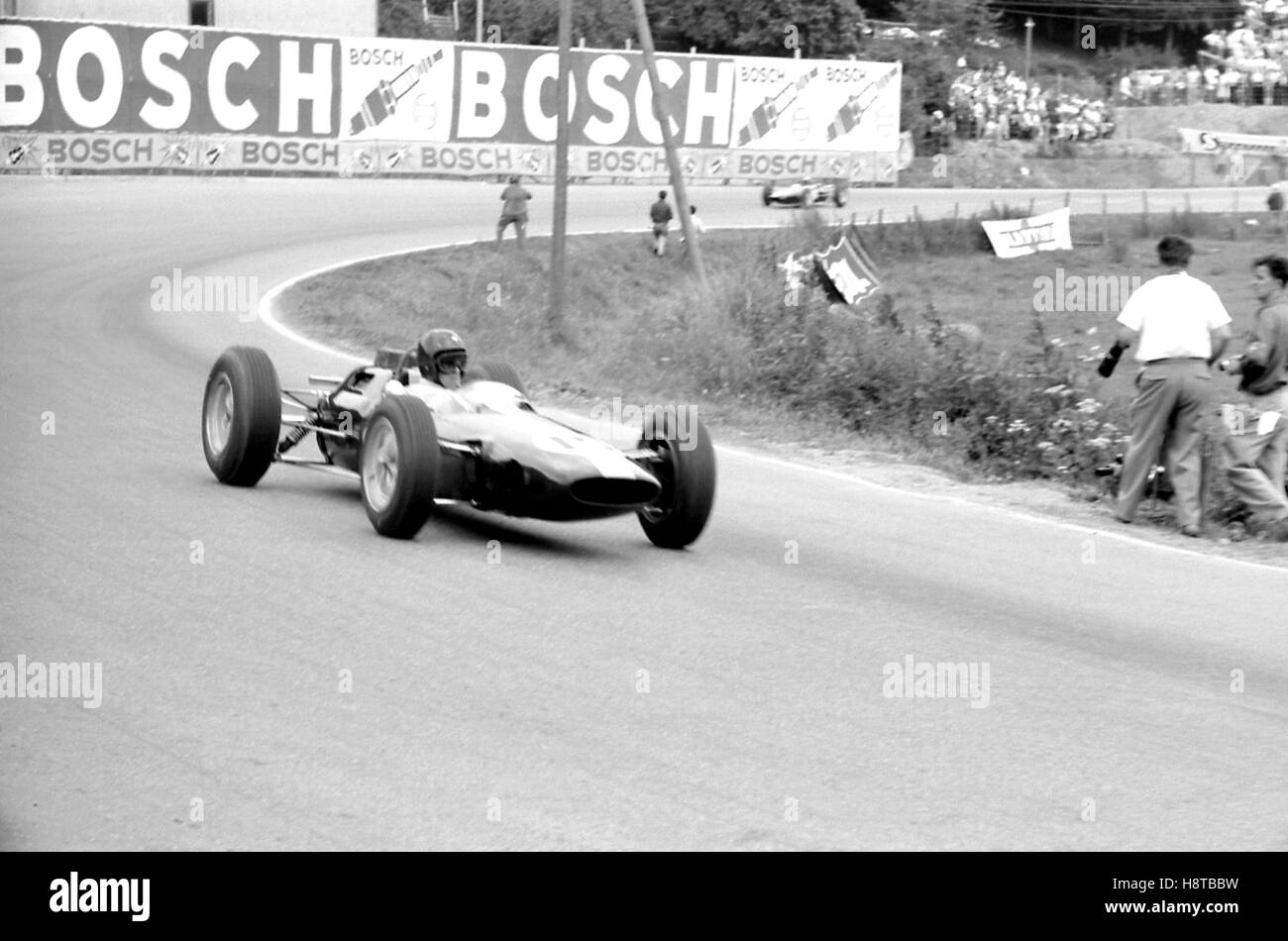 La solitude 1963 GP LOTUS JIM CLARK PAUVRES 25 Banque D'Images
