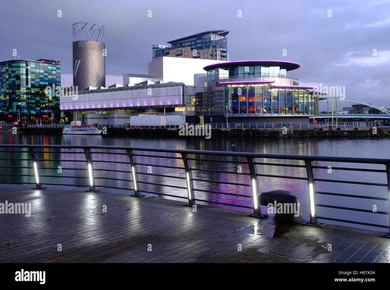 Salford Quays, Manchester, UK Banque D'Images