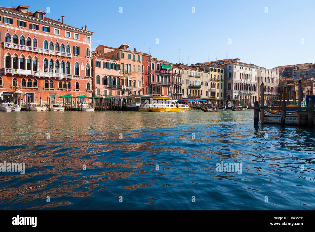 Le Grand Canal Venise Banque D'Images