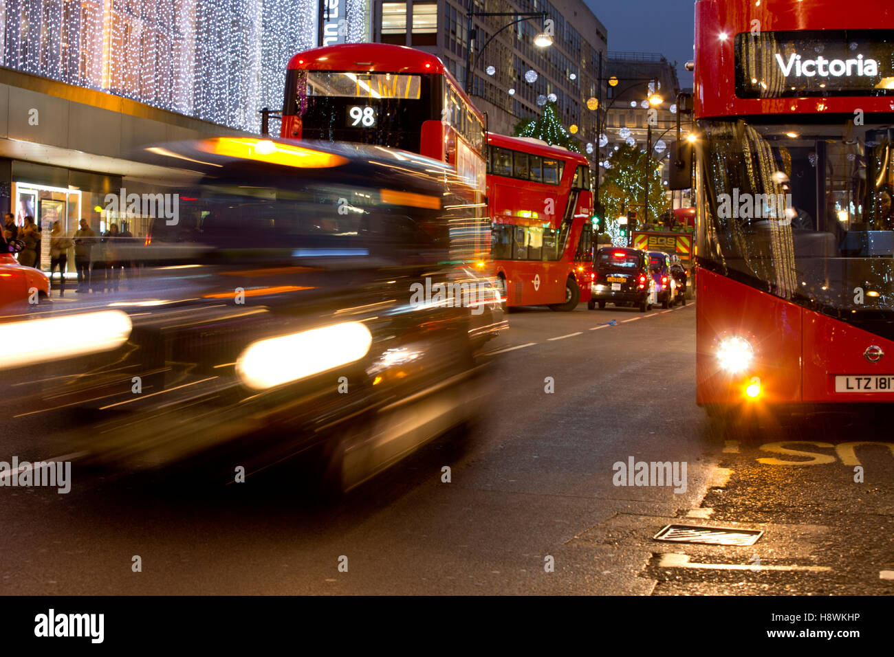 Oxford Street, Londres, Angleterre, Royaume-Uni Banque D'Images