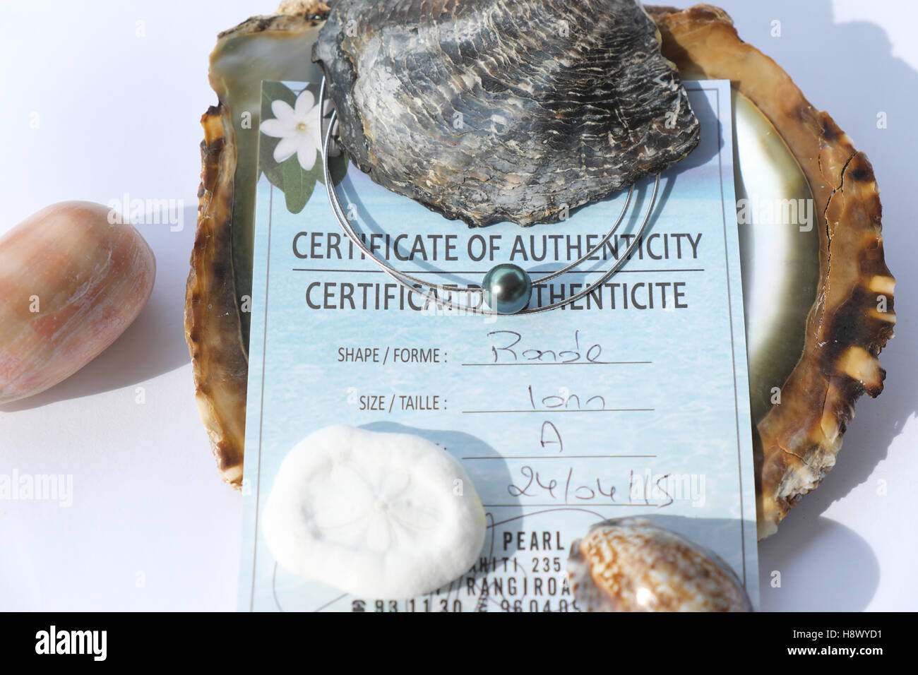 Certificat D'authenticité Banque d'image et photos - Alamy