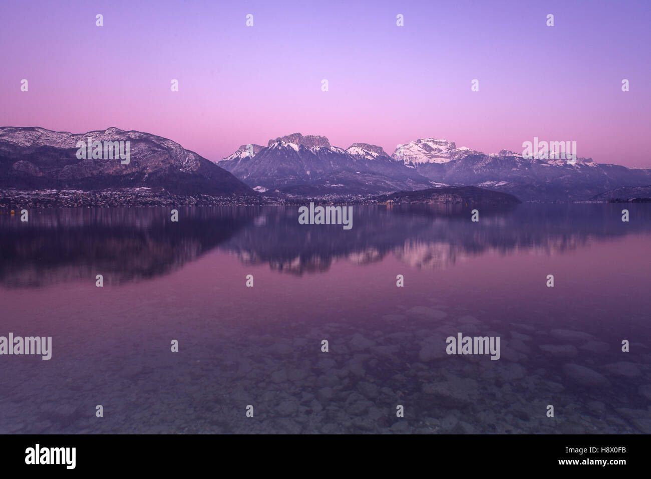 Lake Annecy Winter Photos Lake Annecy Winter Images Alamy