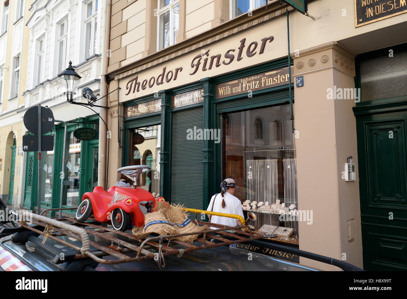 Geschäft à Görlitz, Sachsen, Allemagne Banque D'Images